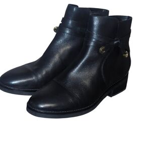 Cole Haan Black Ankle Booties
